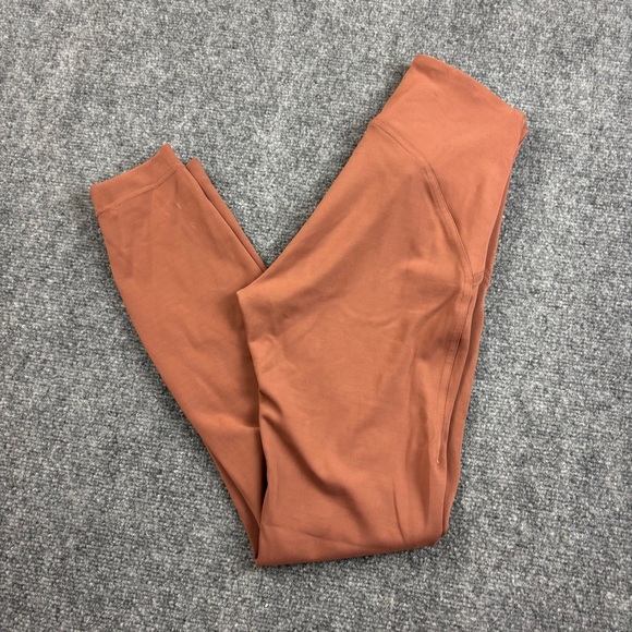 LULULEMON Women’s Rustic Clay High Rise Cropped Leggings size: 4 - Picture 1 of 8